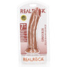 Real Rock Ultra Skin Gode réaliste Curved Dildo 18 x 4.2cm Latino